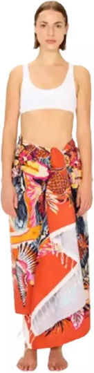 InouI Beach Towel Orange 190x100cm.