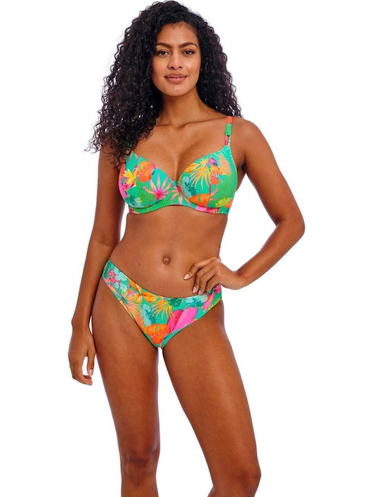 Isla Margarita Bikini Σουτιέν Floral Τιρκουάζ