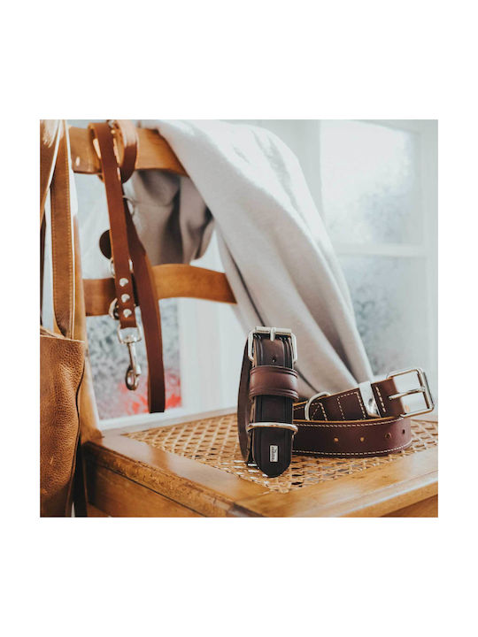 Hunter Δερμάτινο Κολάρο Aalborg Rustica 50 S-m Dark Brown