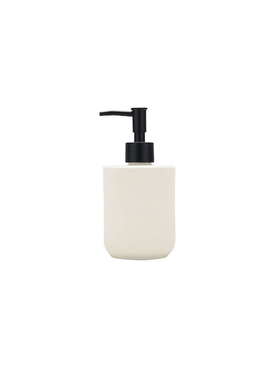Estia Ripple Dispenser Ceramic White 300ml