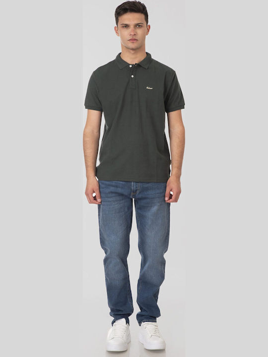 Polo Men's Short Sleeve Shirt Dark Green