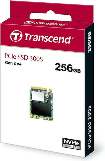 Transcend 300S SSD 256GB τύπου M.2 με σύνδεση PCI Express 3.0 TS256GMTE300S