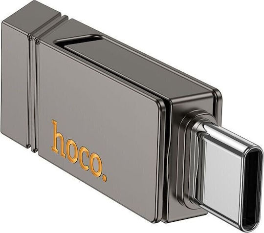 Hoco Pendrive 256GB USB 2.0 Stick με σύνδεση USB-A & USB-C