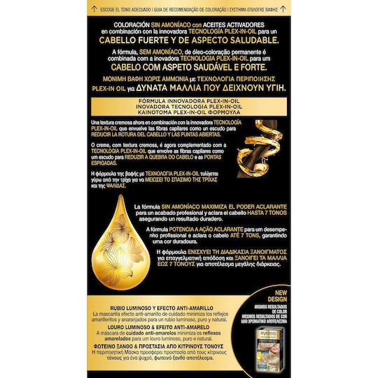 Syoss Oleo Intense Vopsea De Păr Fără Amoniac 12-00 Blond Argintiu 50ml