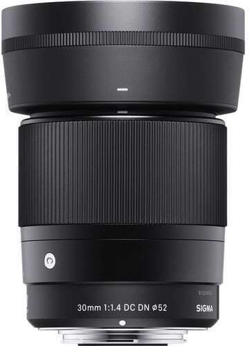Sigma Crop Camera Lens 30mm f/1.4 DC DN Contemporary Fixed for Nikon Z Mount Black