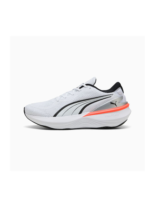 Scend Pro 2 Herren Sportschuhe Laufen White / Glowing Red
