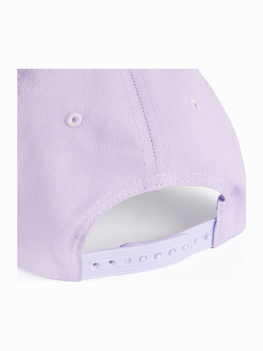 Cool Club Kids' Jockey Fabric Purple Hat