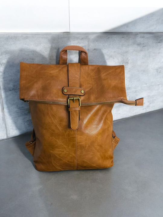 Damentasche Rucksack Tabac Braun