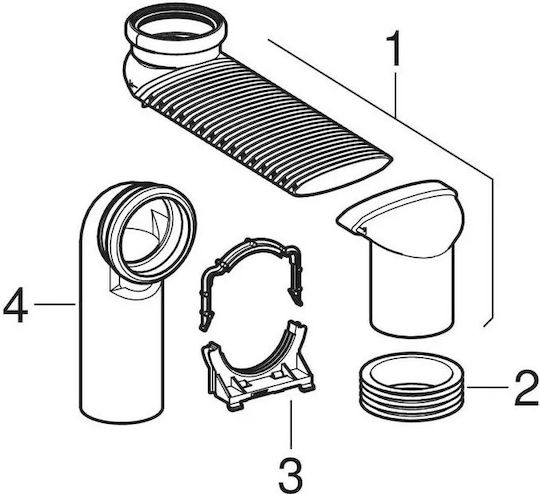 Set de conexiune Geberit 131.088.29.1