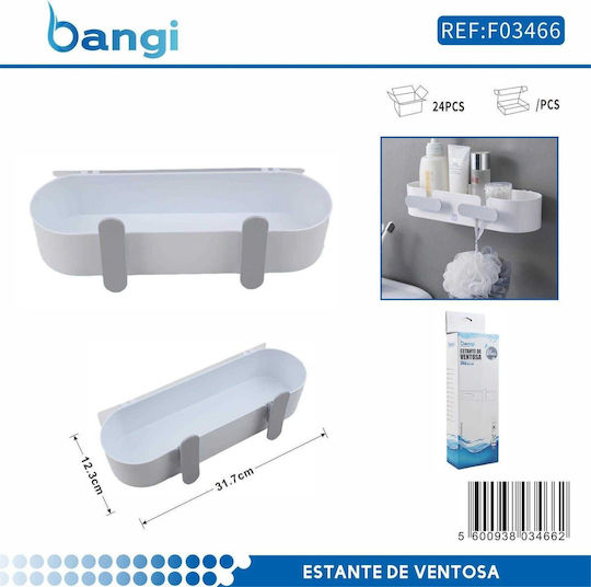 Montat pe perete Raft Baie Plastic Montat pe perete Raft Baie Plastic