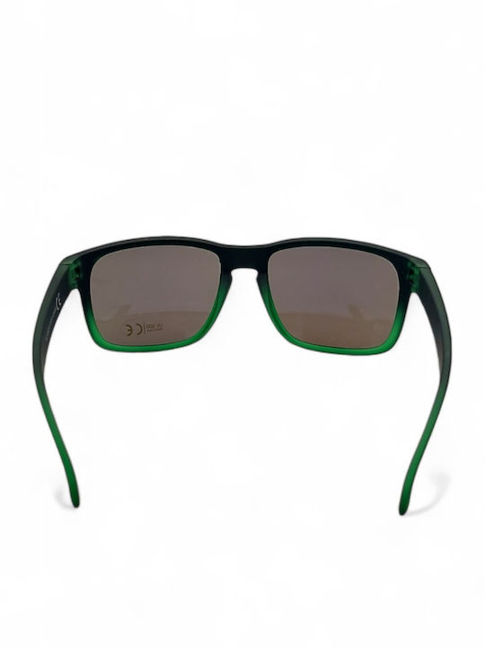 Dasoon Vision Men's Sunglasses with Black Frame and Purple Lens 2478090