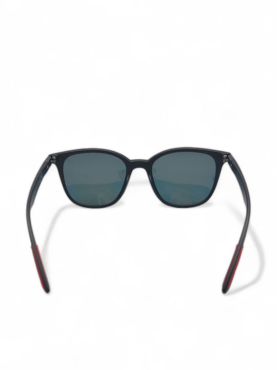 Dasoon Vision Unisex Sunglasses with Black Frame and Orange Polarized Lens 2478073