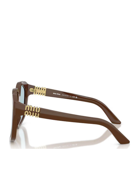 Miu Miu Sonnenbrillen Braun mit Gestell Miu Miu Sonnenbrillen Braun mit Gestell