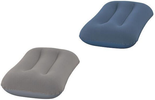 Inflatable Pillow Bestway Flocked Air Camp Pillow 42x26x10cm Blue Blue Bes-67121-bβ_1