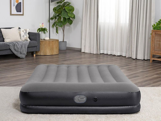 Bestway Inflatable King Size Air Mattress with Integrated Electric Pump 152x203x36cm