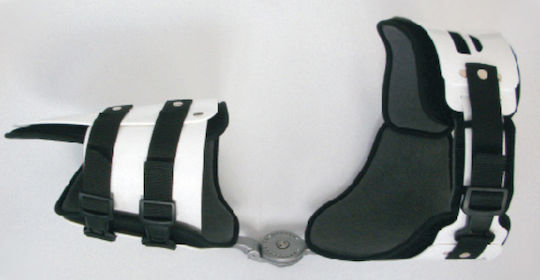 Medical Brace Hipo Brace Adjustable Hip Abduction Immobilization Splint Left Side White TC/520/L