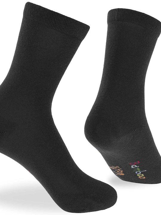 Walk Kids' Socks Knee-High Black 3 Pairs