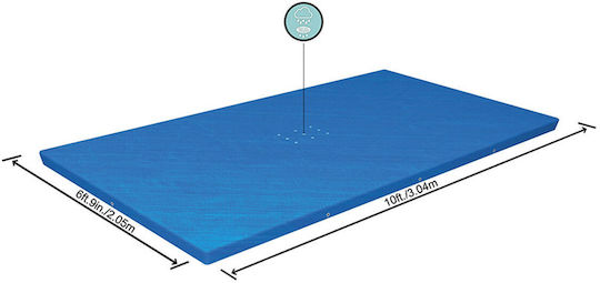 Bestway Rectangular Pool Cover 300x201cm 1pcs