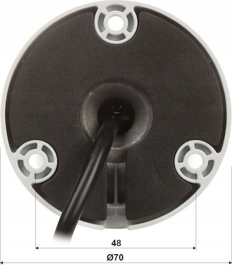 Dahua HAC-HFW1500CM-IL-A CCTV Surveillance Camera Full HD+ 5MP Waterproof with Microphone and Lens 2.8mm