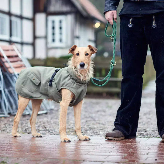 Hunter Hundemantel Mehrfarbig mit Rückenlänge 55 cm.