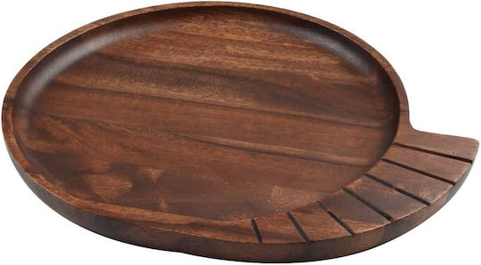 T&G Wooden Cheese Serving Platter 35x27cm