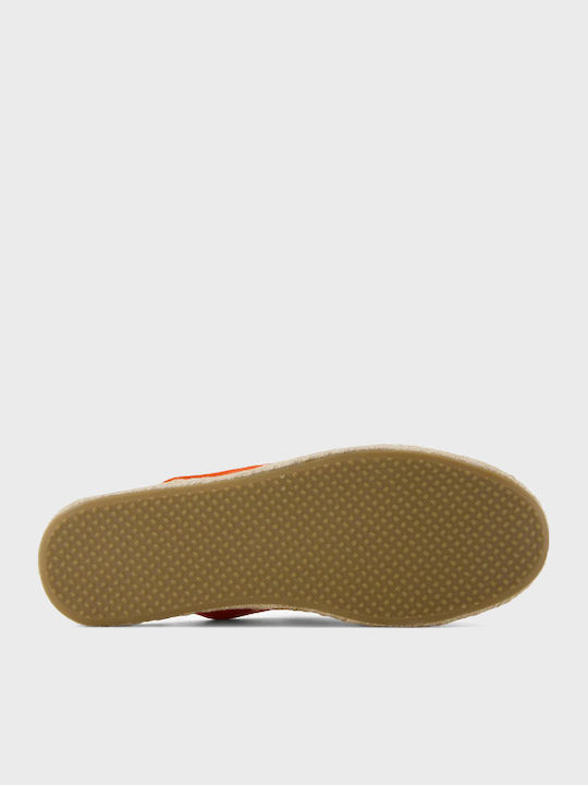 Santiago Mule Mules with Heel in Red Color