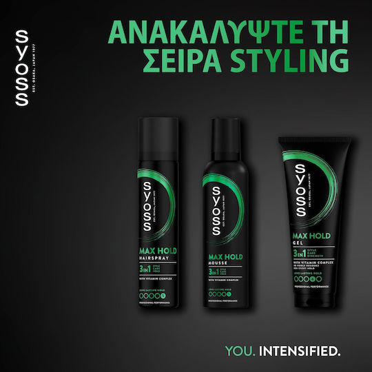 Syoss Max Hold Лак 400мл