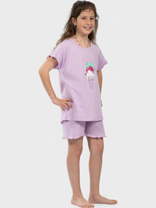 Nina Club Kids' Pajamas Summer Lilac