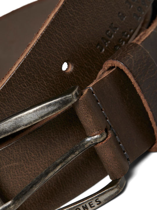 Wide Men's Belt Leather Castlerock