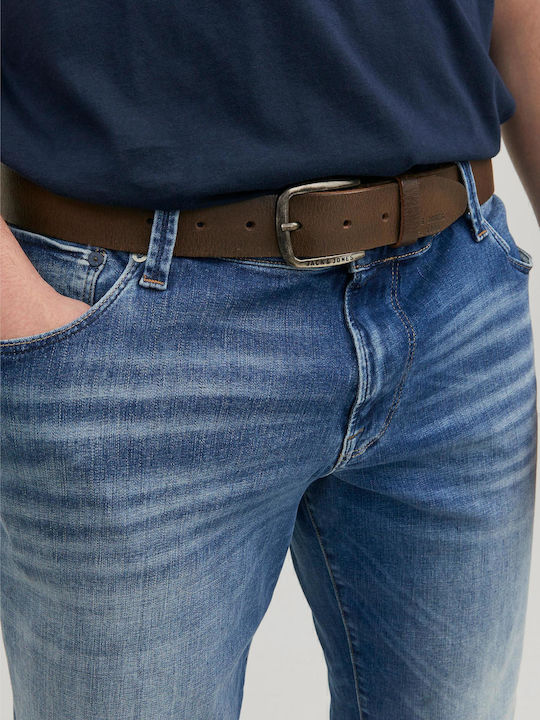 Wide Men's Belt Leather Castlerock