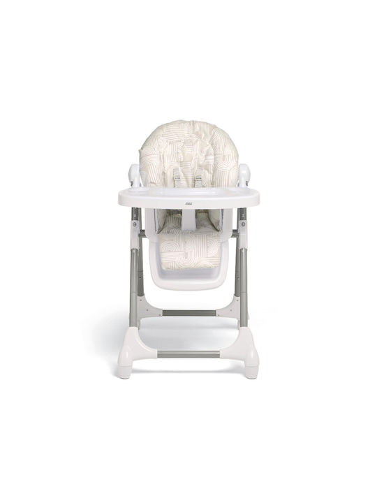 Mamas & Papas Snax Beiges Klappbarer Baby Hochstuhl