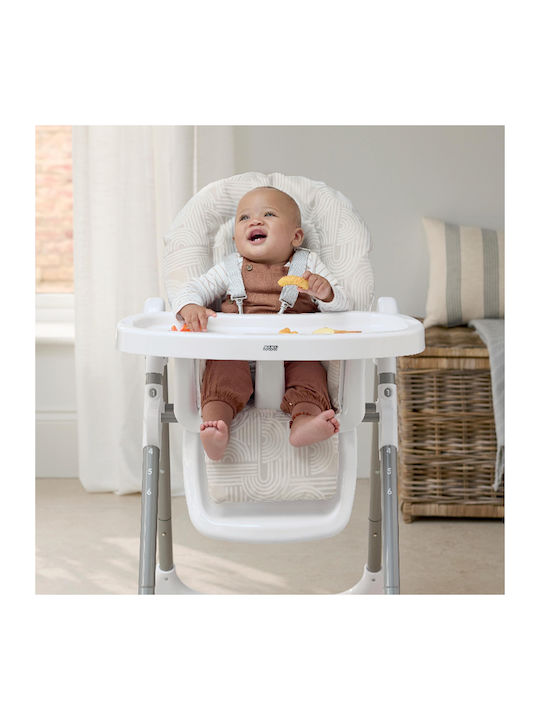 Mamas & Papas Snax Beiges Klappbarer Baby Hochstuhl