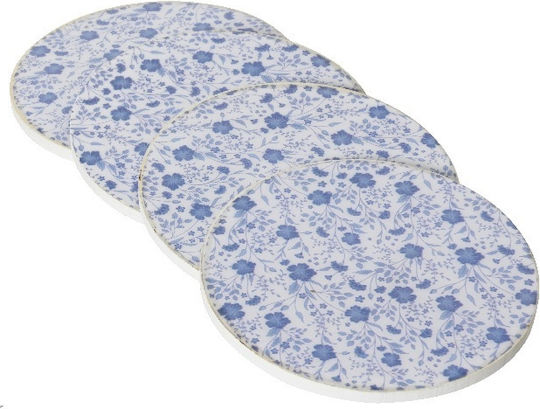 Kaemingk Untersetzer Hölzernes Blau 10x10cm 4Stück Kaemingk Untersetzer Hölzernes Blau 10x10cm 4Stück