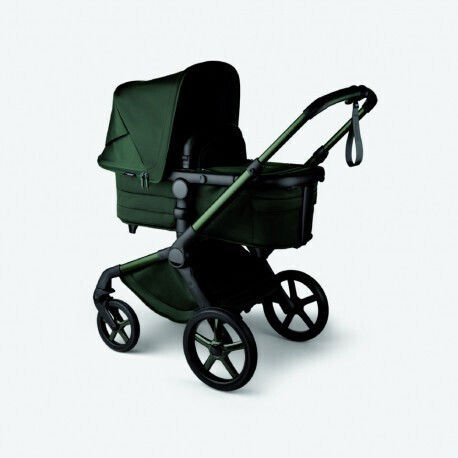 Bugaboo Fox 5 Noir Limited Edition Бебешка количка 2 в 1 Midnight Green