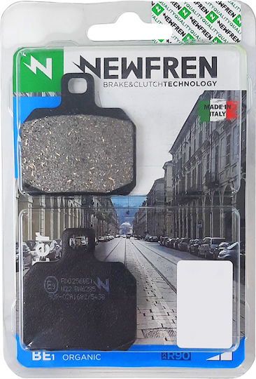 Newfren Motorcycle Brake Pads Front F266 Front and Rear Pads for Ducati Cruiser Gilera Nexus Keeway Cruiser Piaggio Beverly 400 / Beverly 500 / X9 125 / X9 / X8 / X9 250 Yamaha X-MAX / X-CITY 125 / YP 125 Majesty