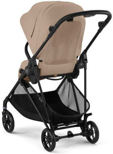 Cybex Melio Καρότσι Μωρού Kατάλληλο για Nεογέννητο Μπεζ