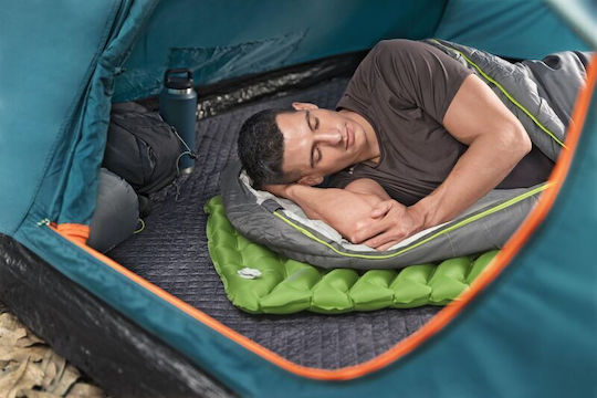 Bestway Μονό Υπόστρωμα Camping 188x58.5cm Πάχους 6.5cm Πράσινο