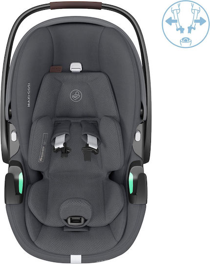Maxi-Cosi Pebble 360 Pro2 Baby Car Seat i-Size with Isofix Twillic Graphite