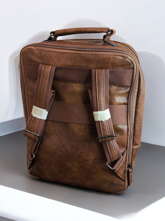 Paolo Bags Backpack Καφέ