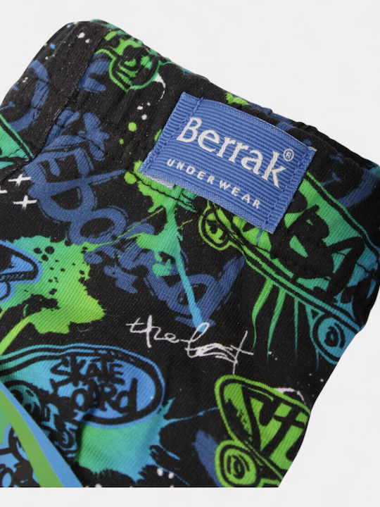 Berrak Skateboard Παιδικό Μποξεράκι Μαύρο