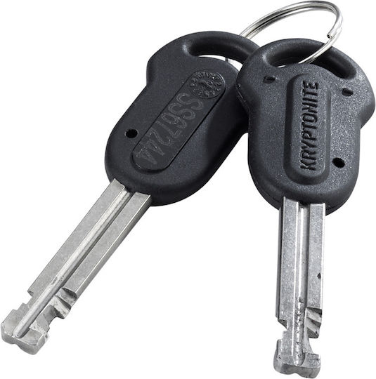 Kryptonite Keeper 12 Std Bügelschloss Kryptoflex Kabel