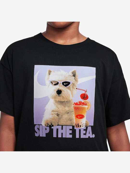 Детска тениска Черен Sportswear