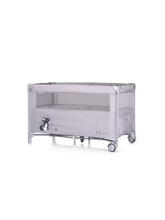 Chipolino Παρκοκρέβατο 2 Επιπέδων με Στρώμα 125x71cm