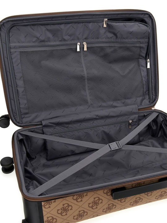 Großer brauner Reisekoffer Twob Guess Jeans Großer brauner Reisekoffer Twob Guess Jeans
