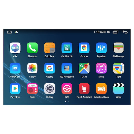 Bizzar Car Audio System for Volkswagen Golf Sportsvan 2014-2020 (Bluetooth/USB/WiFi/GPS/Apple-Carplay/Android-Auto) with Touch Screen 9"