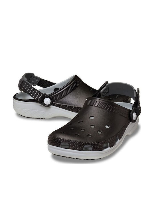 Crocs Classic Σαμπό Μαύρα