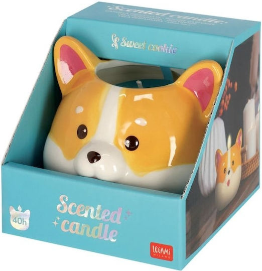 Legami Milano Aromatic Candle In Jar With Sweet Cookie Perfume
