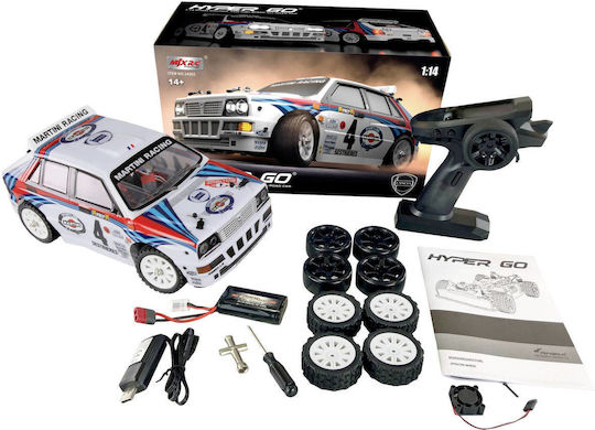 RC Vehicle Amewi Hyper Go Lancia Delta HF Integrale Rallye Drift 4WD 1:14
