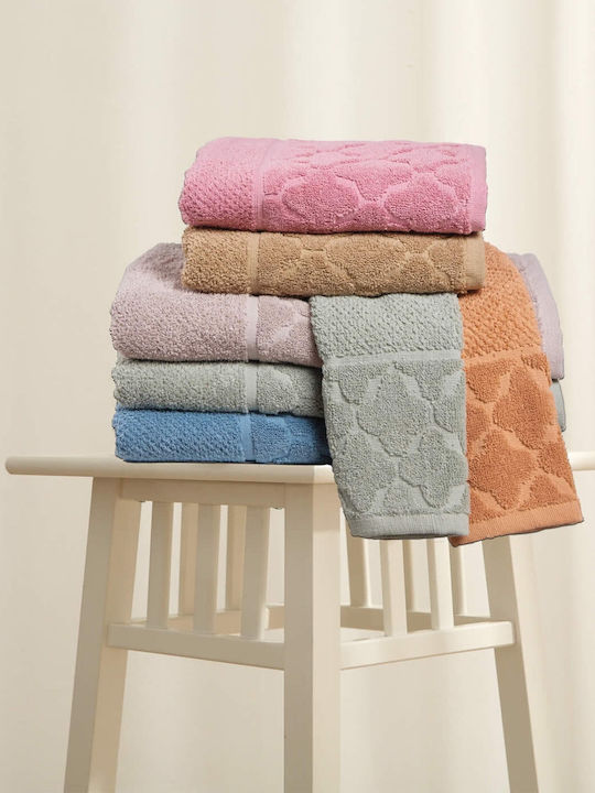 Das Home Bath Towel Set 3pcs 0789 Blue Weight 550gr/m²