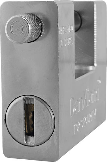 Dan Xiang Steel Padlock Monoblock with Key 84mm 1pcs
